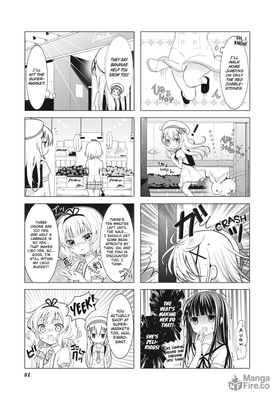 Is the order a rabbit? Chapter 9 page 5 - 