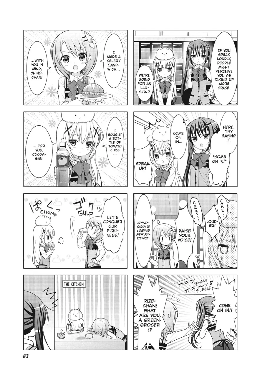Is the order a rabbit? Chapter 9 page 7 - 