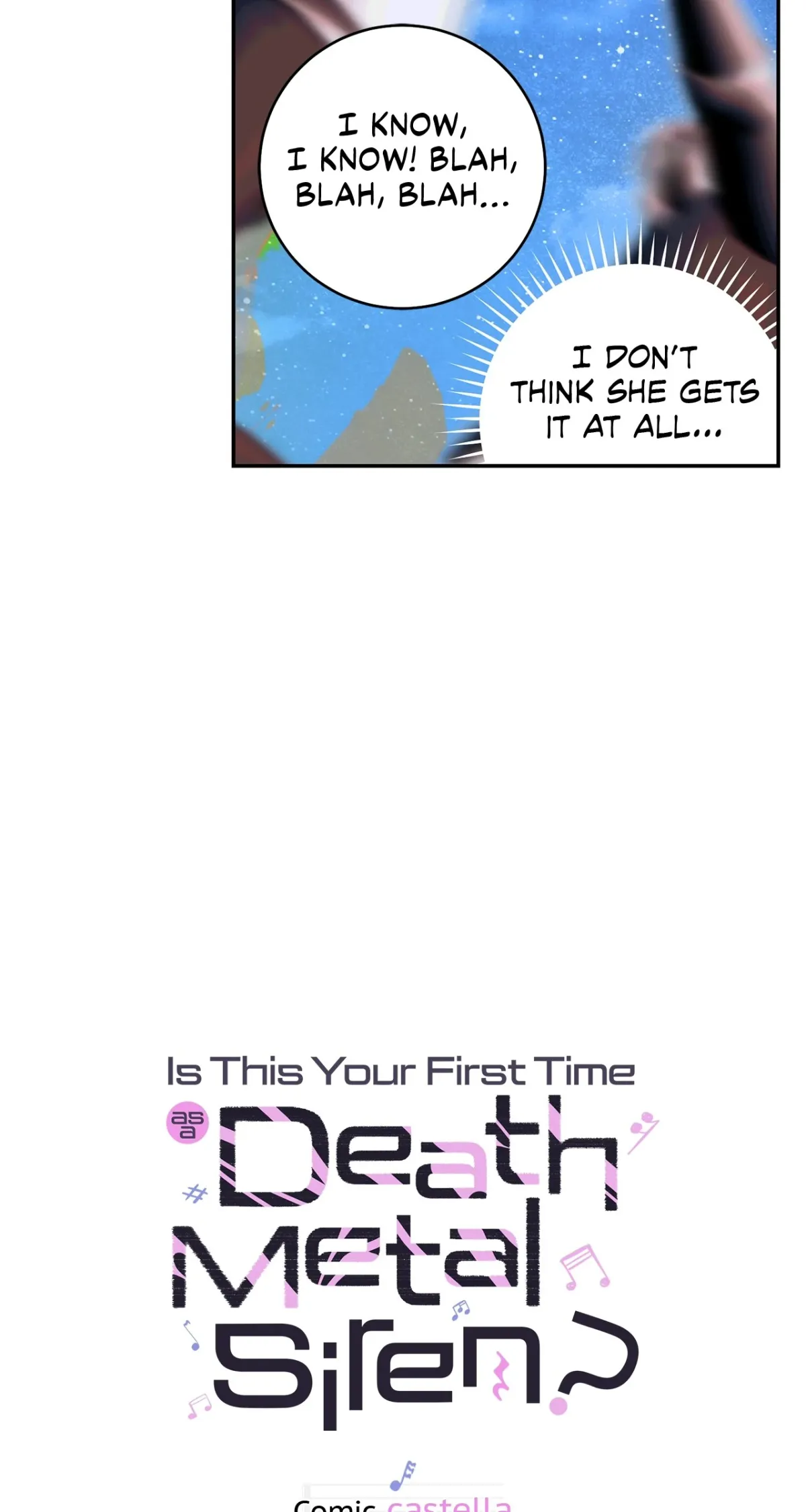 Is This Your First Time as a Death Metal Siren? Chapter 18 page 8 - 