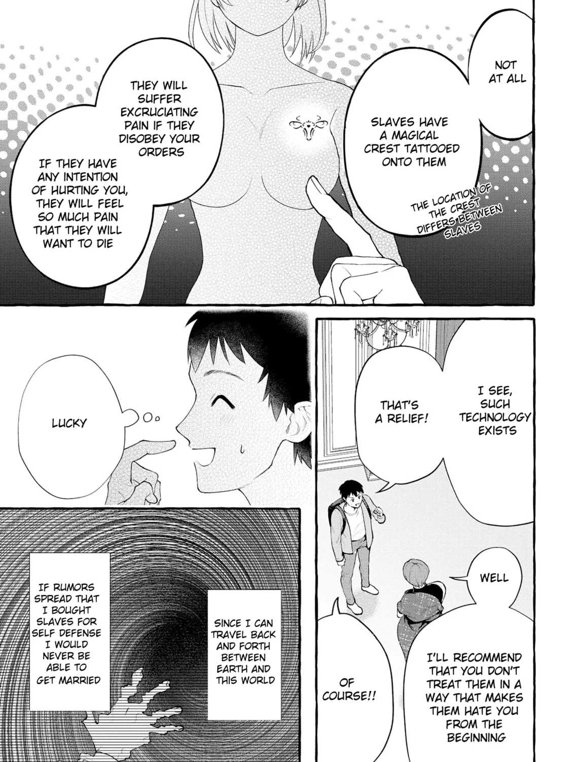 Isekai Chikyuu-kan de Kojin Boukei shite Mita Chapter 2.1 page 13 - 