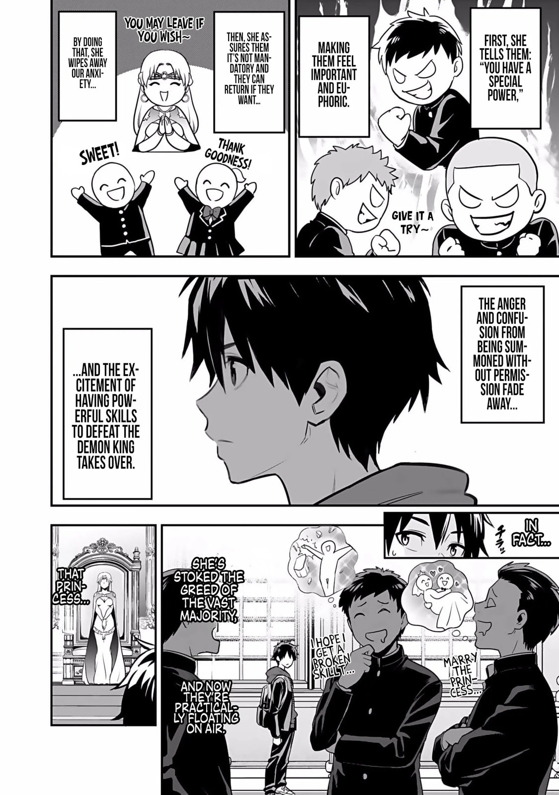 Isekai Class Shoukan saretara R1○ no Skill wo Kakutoku shita node ○ritai Houdai sasete Moraimasu! Chapter 1 page 12 - 