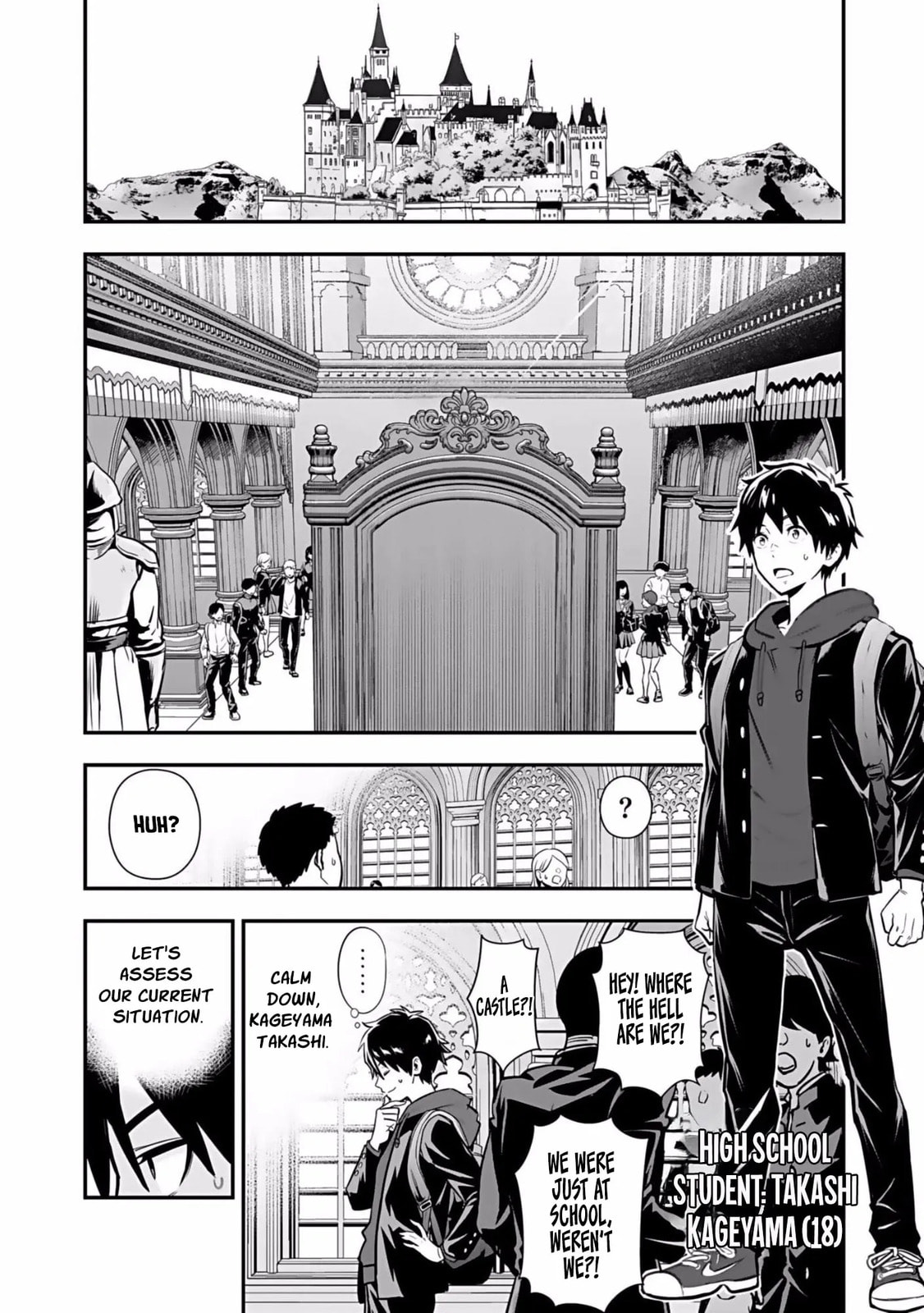 Isekai Class Shoukan saretara R1○ no Skill wo Kakutoku shita node ○ritai Houdai sasete Moraimasu! Chapter 1 page 3 - 
