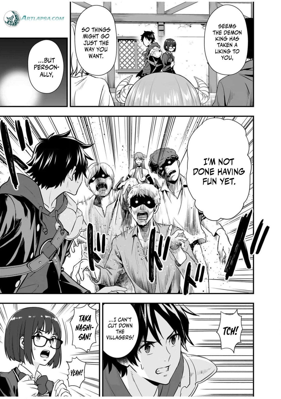 Isekai Class Shoukan saretara R1○ no Skill wo Kakutoku shita node ○ritai Houdai sasete Moraimasu! Chapter 10 page 12 - 