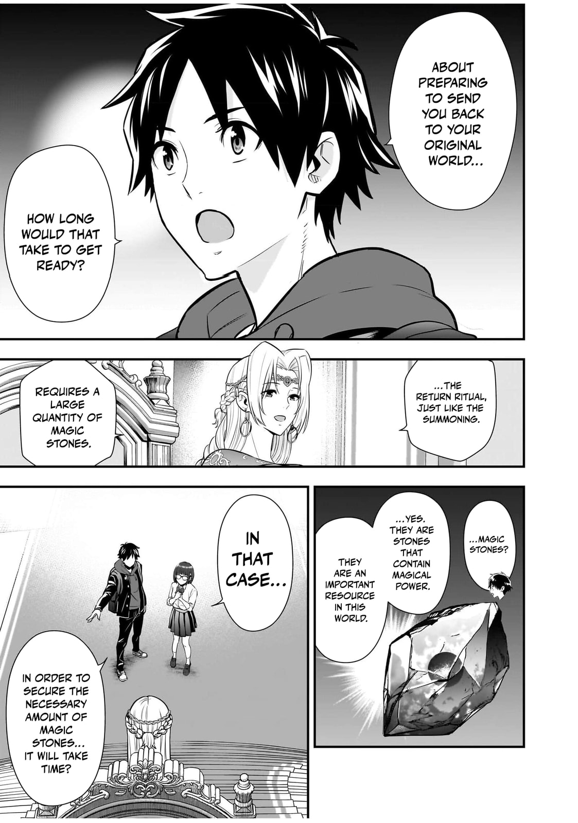 Isekai Class Shoukan saretara R1○ no Skill wo Kakutoku shita node ○ritai Houdai sasete Moraimasu! Chapter 7 page 11 - 