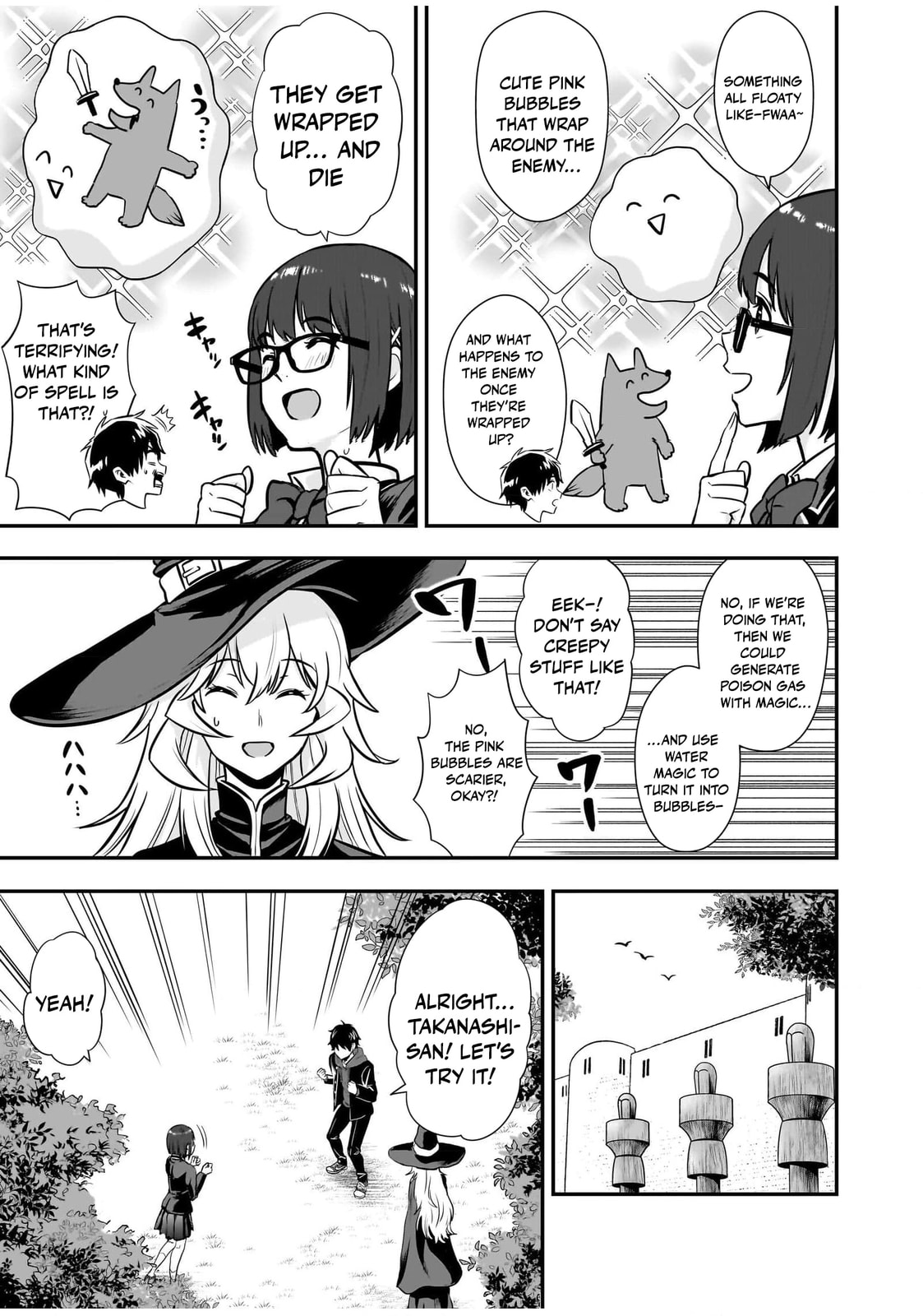 Isekai Class Shoukan saretara R1○ no Skill wo Kakutoku shita node ○ritai Houdai sasete Moraimasu! Chapter 8 page 12 - 