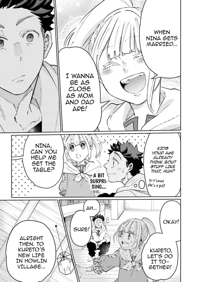 Isekai de Hajimeru ni Kyoten Seikatsu ~Kuukan Mahou de Outo to Inaka wo Ittari Kitari~ Chapter 13 page 17 - 