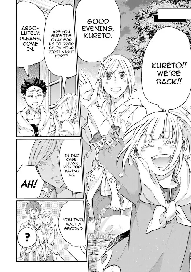 Isekai de Hajimeru ni Kyoten Seikatsu ~Kuukan Mahou de Outo to Inaka wo Ittari Kitari~ Chapter 13 page 4 - 