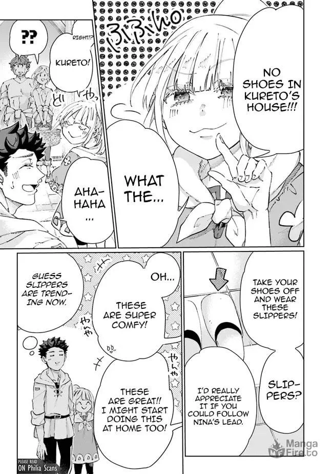 Isekai de Hajimeru ni Kyoten Seikatsu ~Kuukan Mahou de Outo to Inaka wo Ittari Kitari~ Chapter 13 page 5 - 