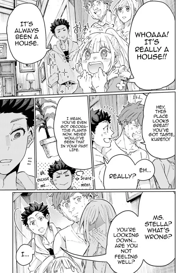Isekai de Hajimeru ni Kyoten Seikatsu ~Kuukan Mahou de Outo to Inaka wo Ittari Kitari~ Chapter 13 page 7 - 
