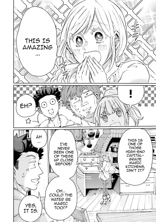Isekai de Hajimeru ni Kyoten Seikatsu ~Kuukan Mahou de Outo to Inaka wo Ittari Kitari~ Chapter 13 page 8 - 