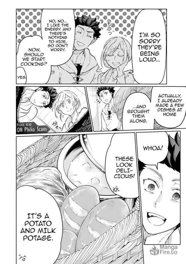 Isekai de Hajimeru ni Kyoten Seikatsu ~Kuukan Mahou de Outo to Inaka wo Ittari Kitari~ Chapter 13 page 10 - 