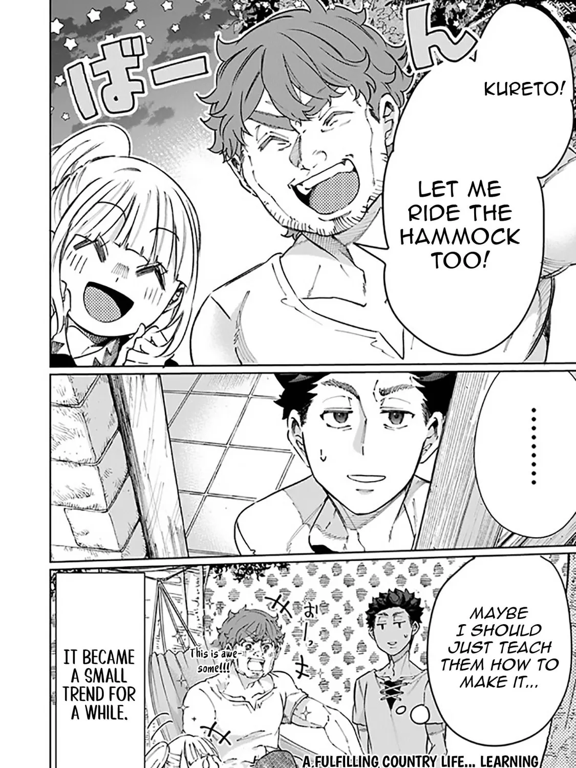 Isekai de Hajimeru ni Kyoten Seikatsu ~Kuukan Mahou de Outo to Inaka wo Ittari Kitari~ Chapter 14 page 55 - 
