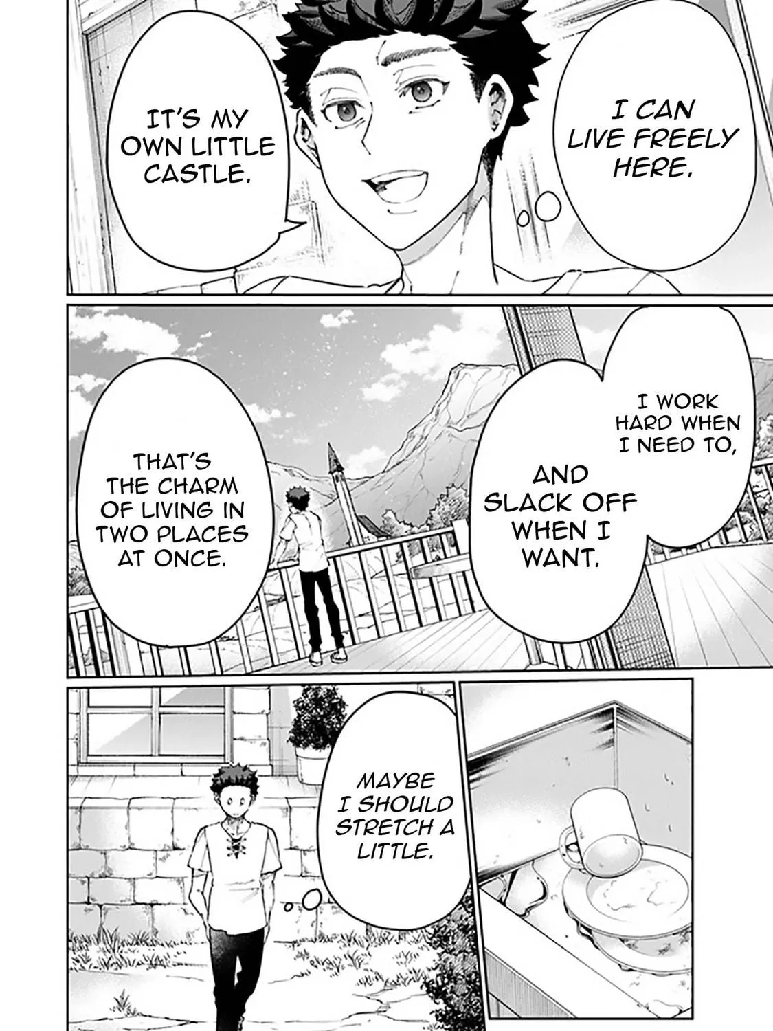 Isekai de Hajimeru ni Kyoten Seikatsu ~Kuukan Mahou de Outo to Inaka wo Ittari Kitari~ Chapter 14 page 9 - 