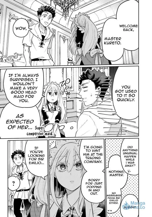 Isekai de Hajimeru ni Kyoten Seikatsu ~Kuukan Mahou de Outo to Inaka wo Ittari Kitari~ Chapter 18 page 19 - 