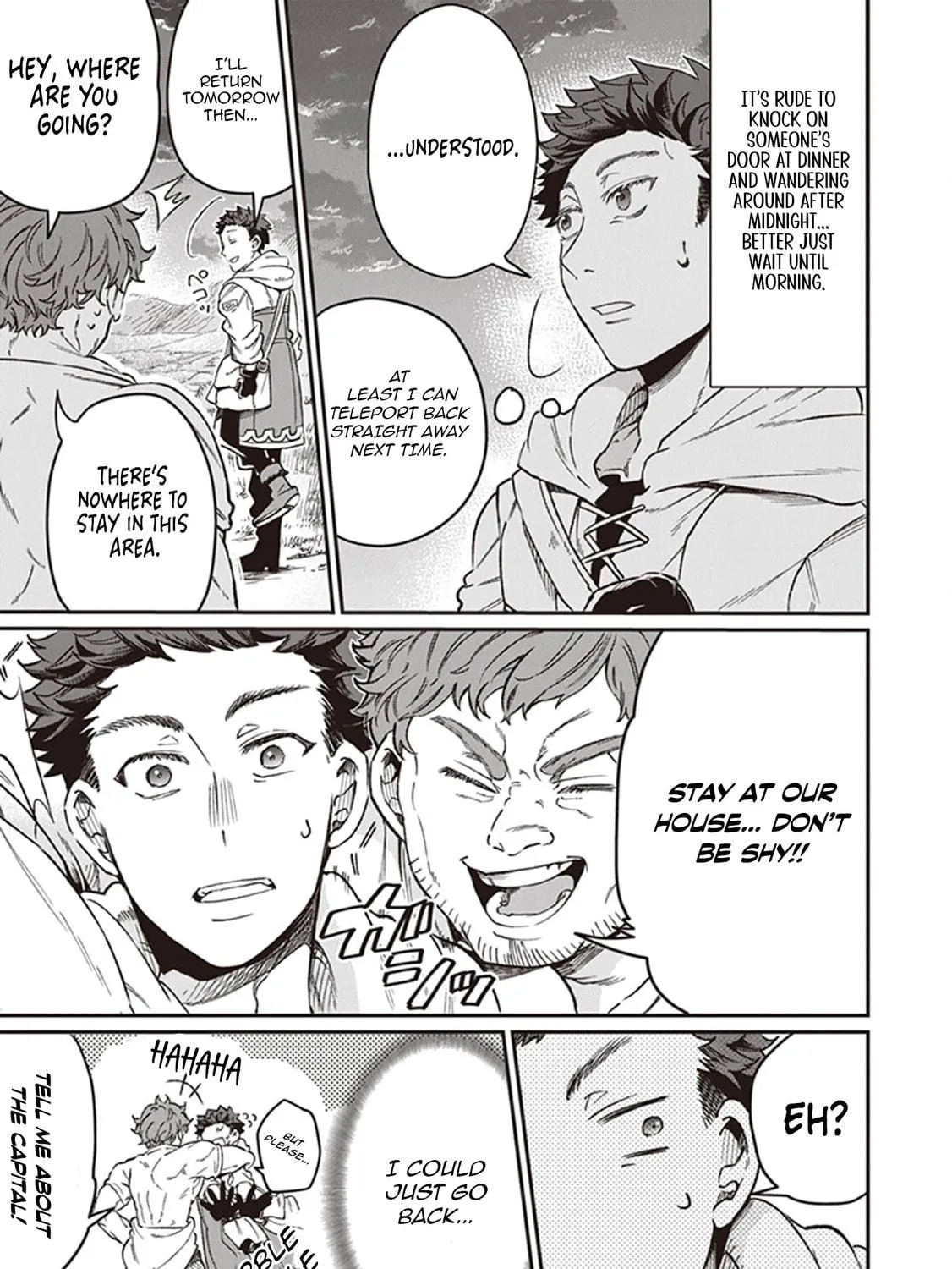 Isekai de Hajimeru ni Kyoten Seikatsu ~Kuukan Mahou de Outo to Inaka wo Ittari Kitari~ Chapter 2 page 53 - 