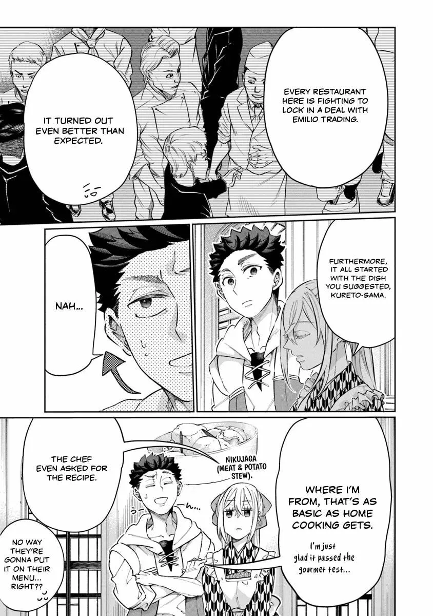 Isekai de Hajimeru ni Kyoten Seikatsu ~Kuukan Mahou de Outo to Inaka wo Ittari Kitari~ Chapter 20 page 23 - 