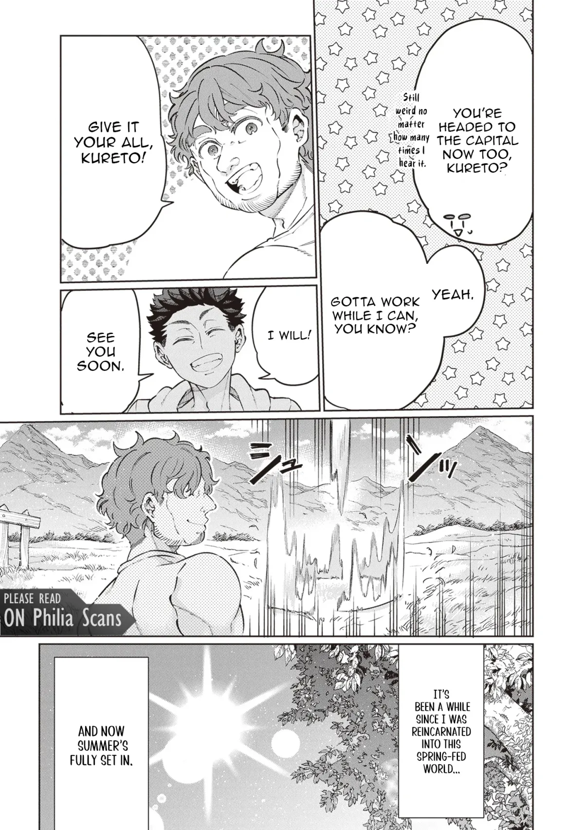 Isekai de Hajimeru ni Kyoten Seikatsu ~Kuukan Mahou de Outo to Inaka wo Ittari Kitari~ Chapter 22 page 15 - 