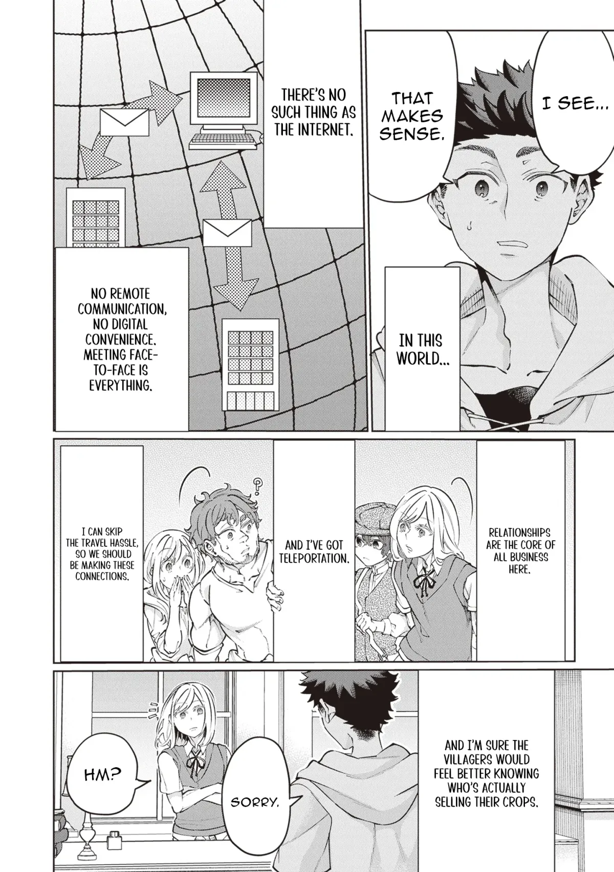 Isekai de Hajimeru ni Kyoten Seikatsu ~Kuukan Mahou de Outo to Inaka wo Ittari Kitari~ Chapter 22 page 24 - 