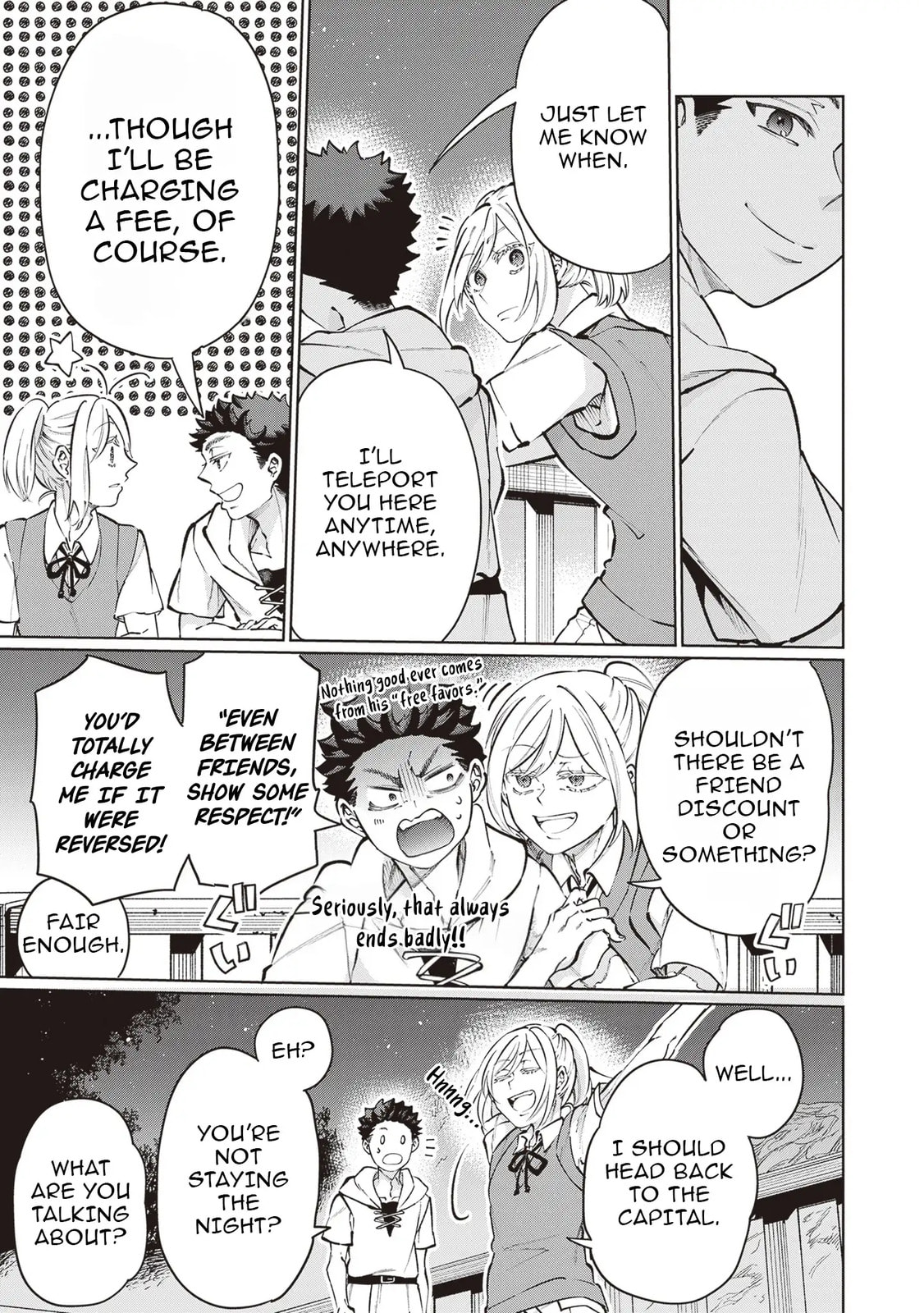 Isekai de Hajimeru ni Kyoten Seikatsu ~Kuukan Mahou de Outo to Inaka wo Ittari Kitari~ Chapter 23 page 37 - 