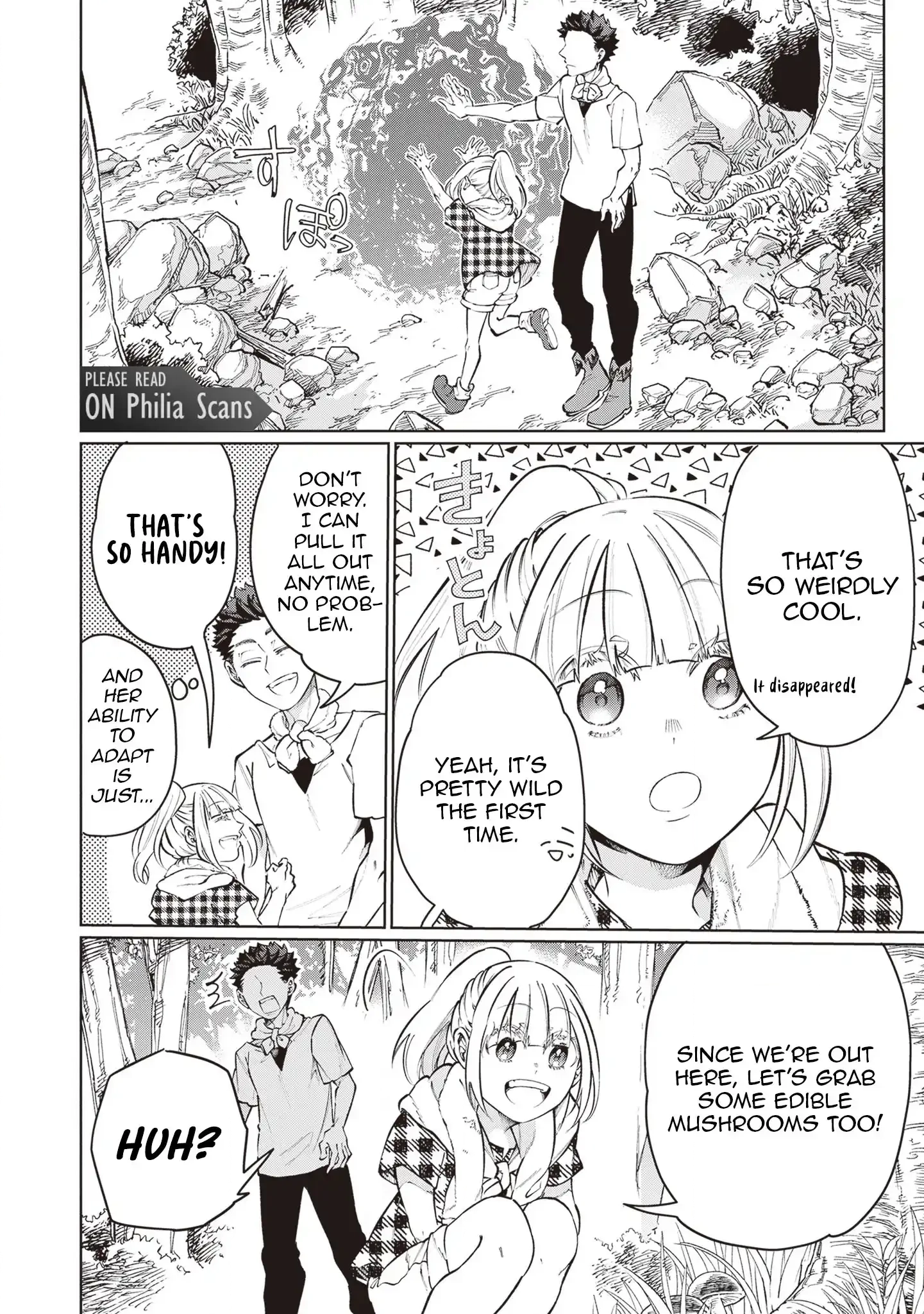 Isekai de Hajimeru ni Kyoten Seikatsu ~Kuukan Mahou de Outo to Inaka wo Ittari Kitari~ Chapter 24 page 15 - 