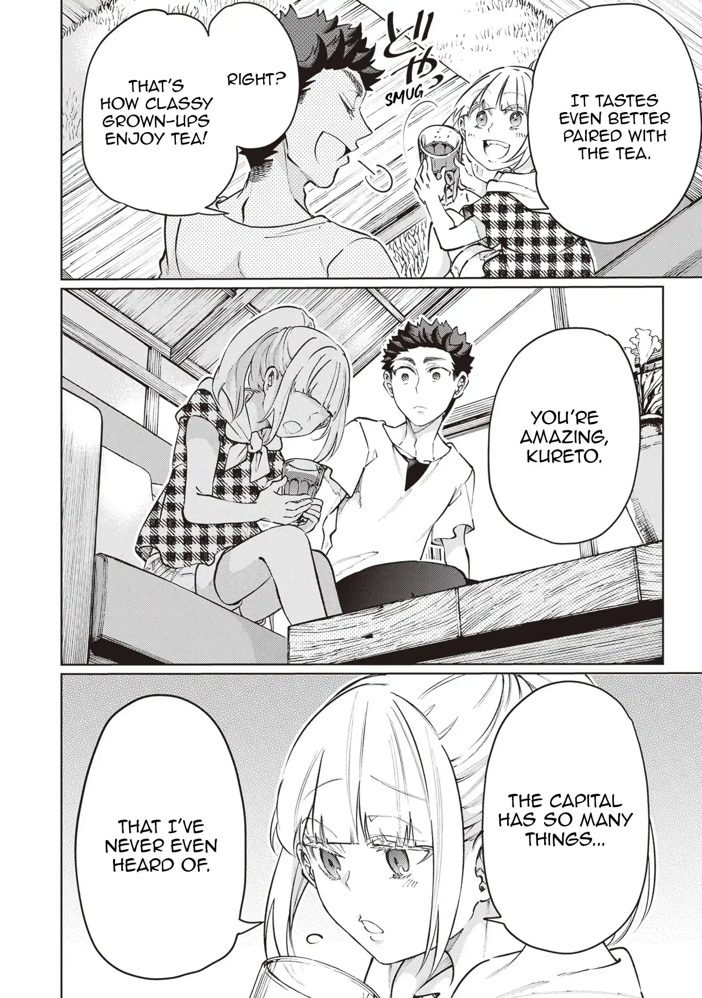 Isekai de Hajimeru ni Kyoten Seikatsu ~Kuukan Mahou de Outo to Inaka wo Ittari Kitari~ Chapter 24 page 21 - 