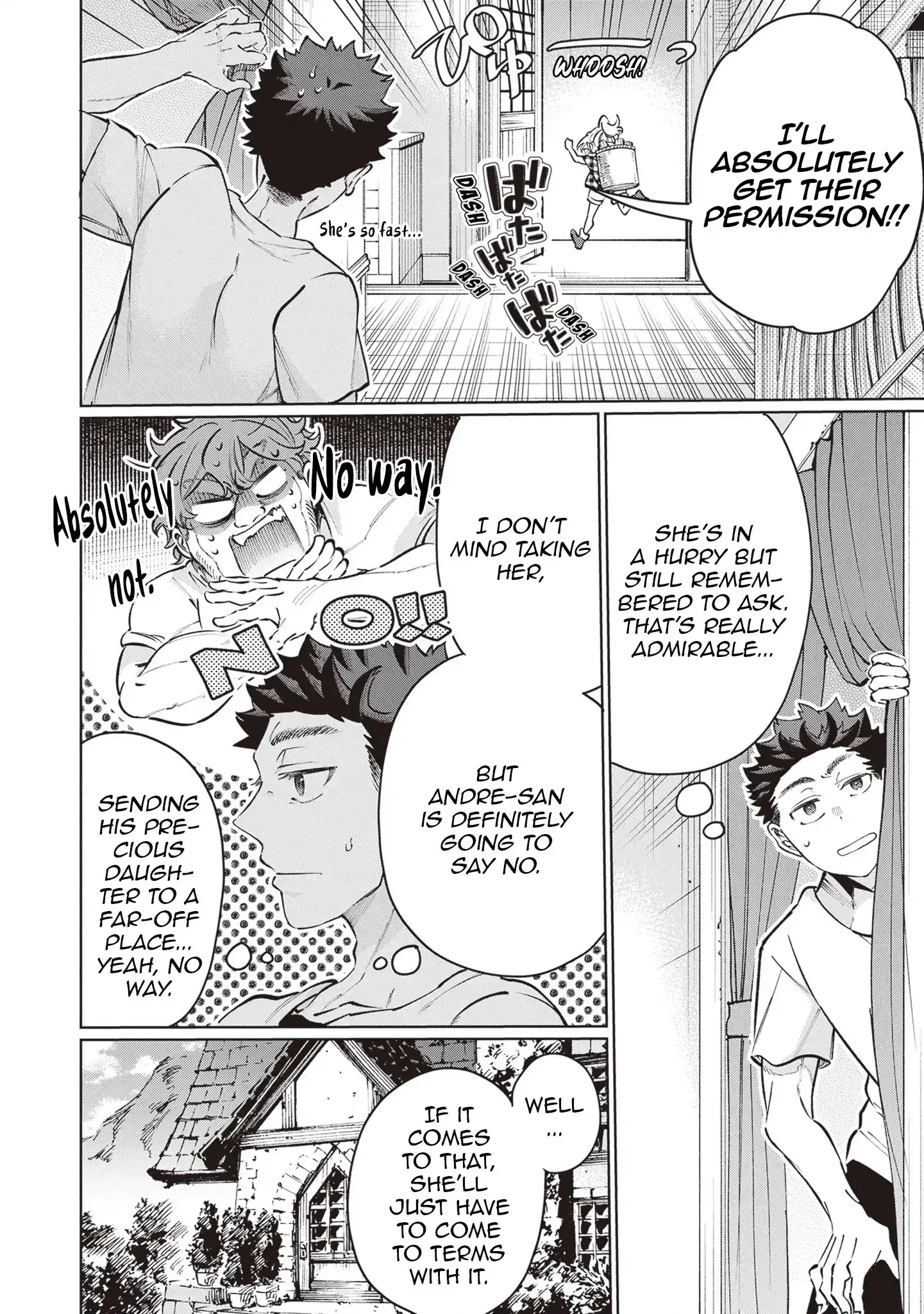 Isekai de Hajimeru ni Kyoten Seikatsu ~Kuukan Mahou de Outo to Inaka wo Ittari Kitari~ Chapter 24 page 25 - 