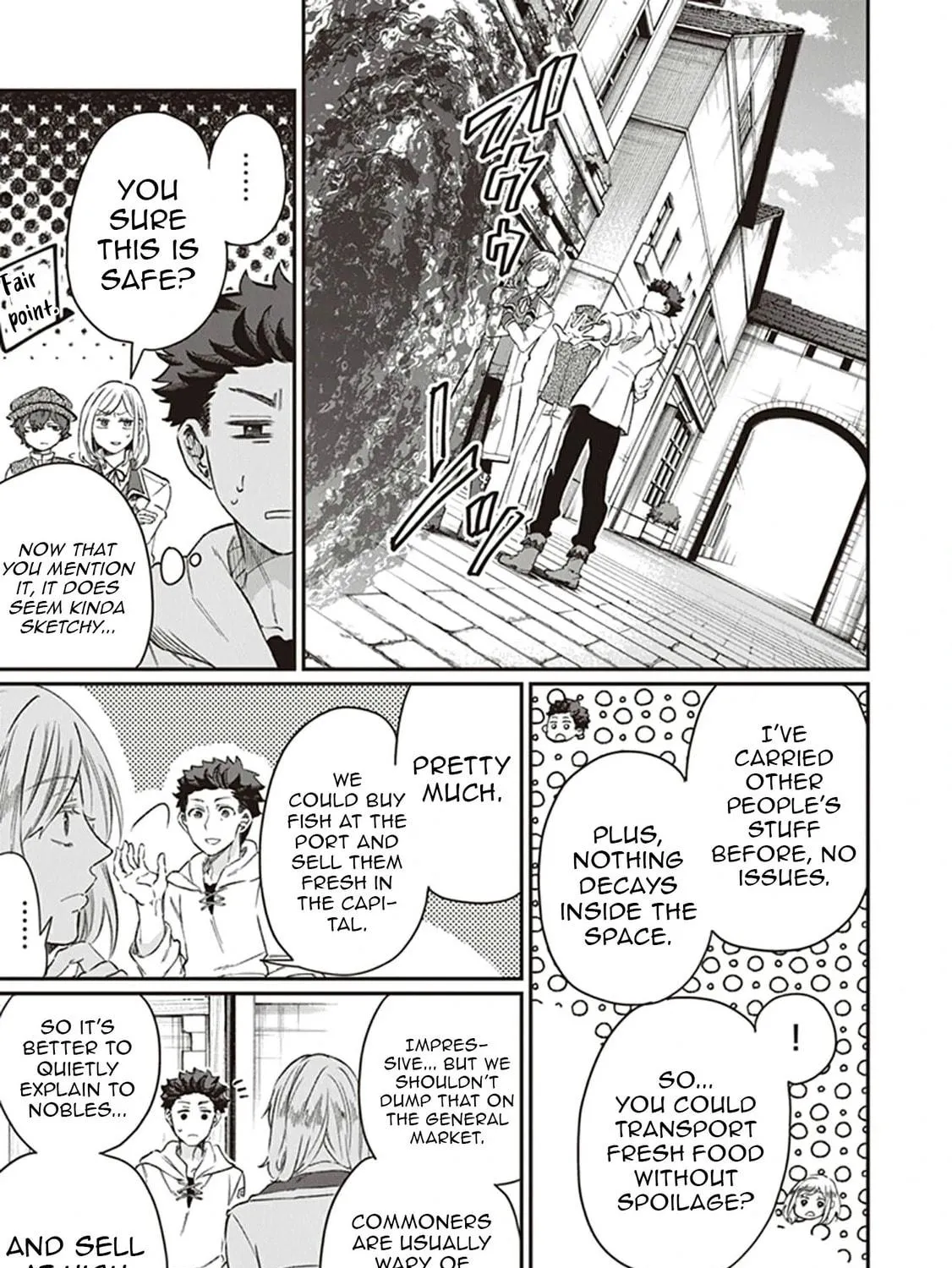 Isekai de Hajimeru ni Kyoten Seikatsu ~Kuukan Mahou de Outo to Inaka wo Ittari Kitari~ Chapter 6 page 11 - 
