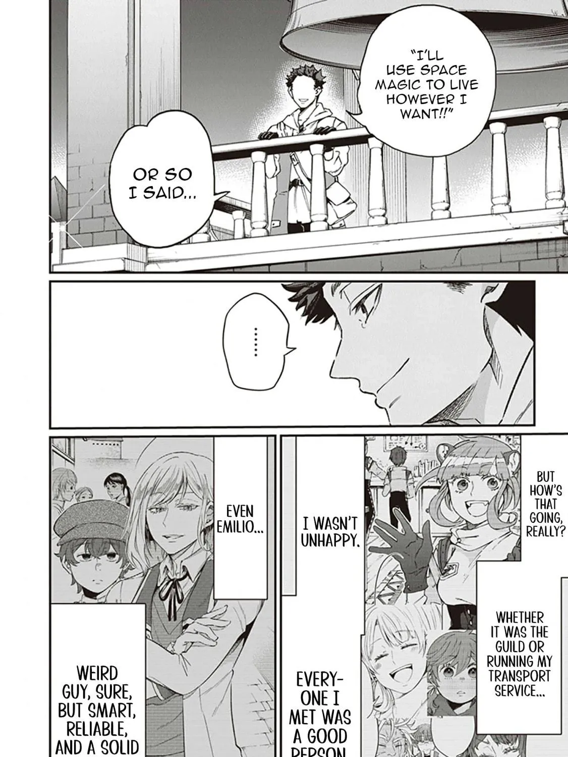 Isekai de Hajimeru ni Kyoten Seikatsu ~Kuukan Mahou de Outo to Inaka wo Ittari Kitari~ Chapter 6 page 49 - 