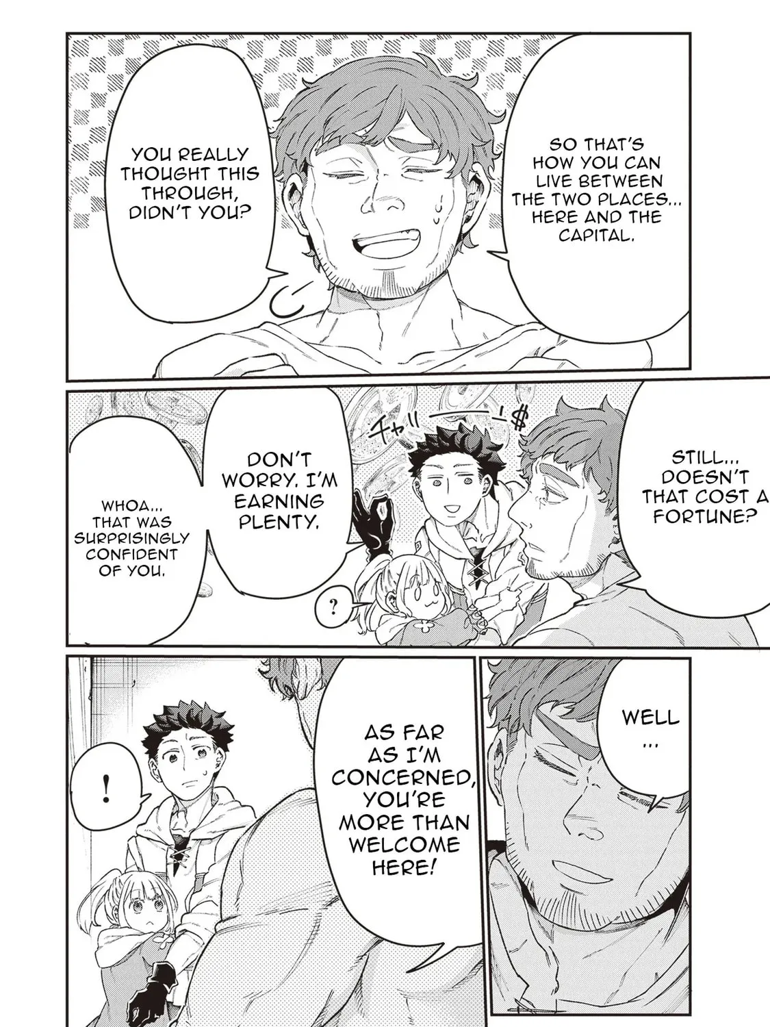 Isekai de Hajimeru ni Kyoten Seikatsu ~Kuukan Mahou de Outo to Inaka wo Ittari Kitari~ Chapter 7 page 43 - 