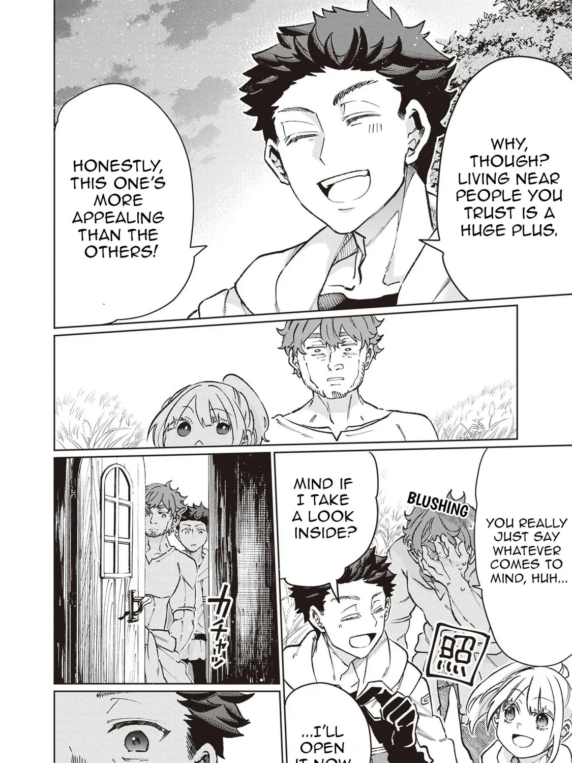 Isekai de Hajimeru ni Kyoten Seikatsu ~Kuukan Mahou de Outo to Inaka wo Ittari Kitari~ Chapter 8 page 43 - 