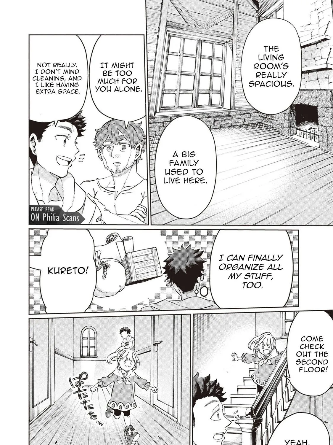 Isekai de Hajimeru ni Kyoten Seikatsu ~Kuukan Mahou de Outo to Inaka wo Ittari Kitari~ Chapter 8 page 47 - 