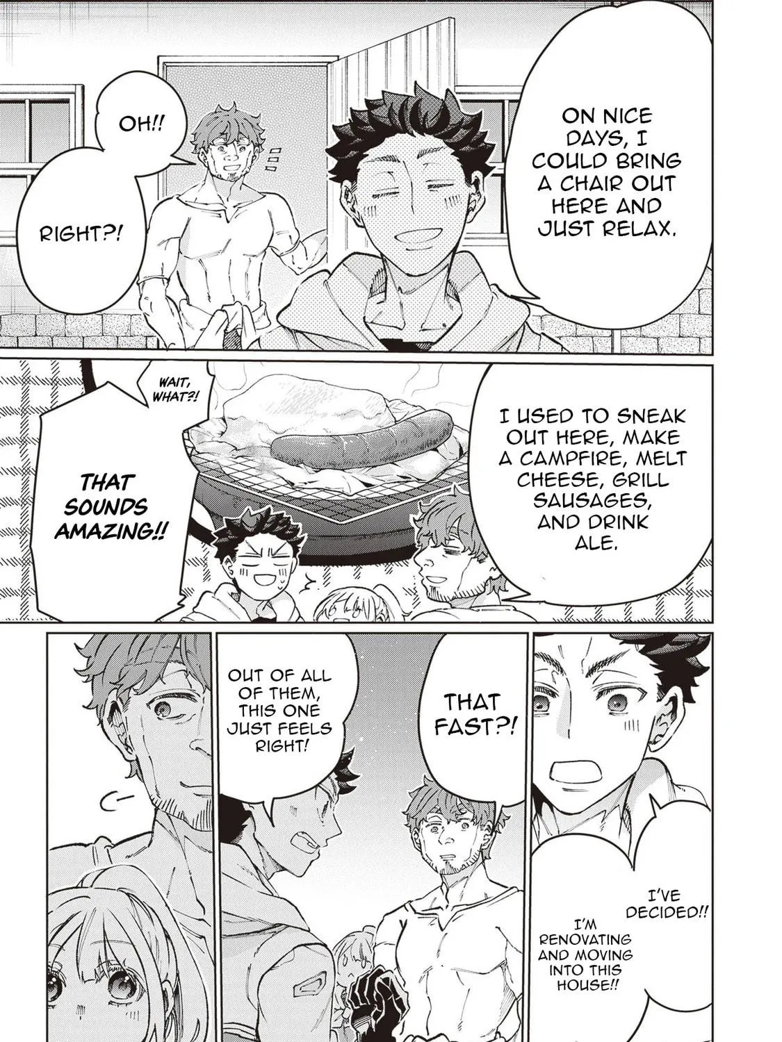 Isekai de Hajimeru ni Kyoten Seikatsu ~Kuukan Mahou de Outo to Inaka wo Ittari Kitari~ Chapter 8 page 53 - 
