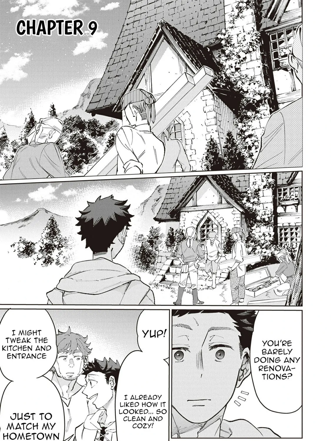 Isekai de Hajimeru ni Kyoten Seikatsu ~Kuukan Mahou de Outo to Inaka wo Ittari Kitari~ Chapter 9 page 3 - 