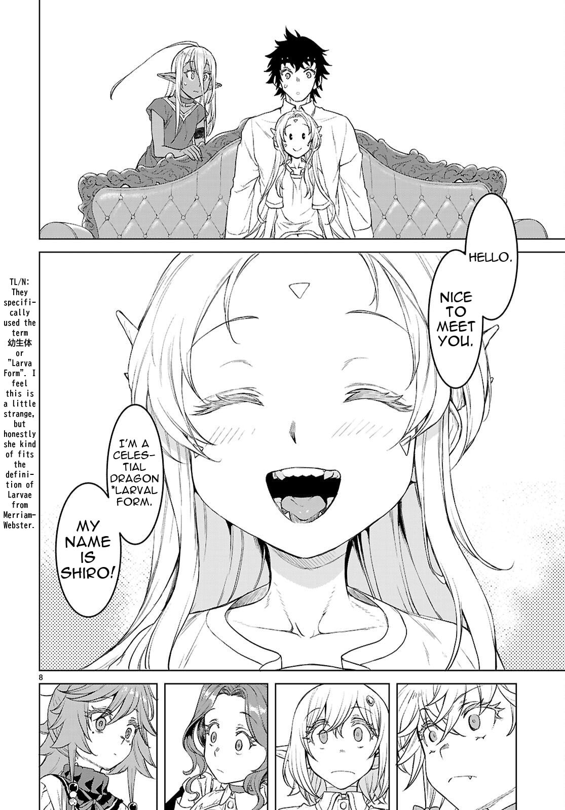 Isekai de Skill o Kaitai Shitara Cheat na Yome ga Zōshoku Shimashita Gainen Kōsa no Structure Chapter 87 page 8 - 