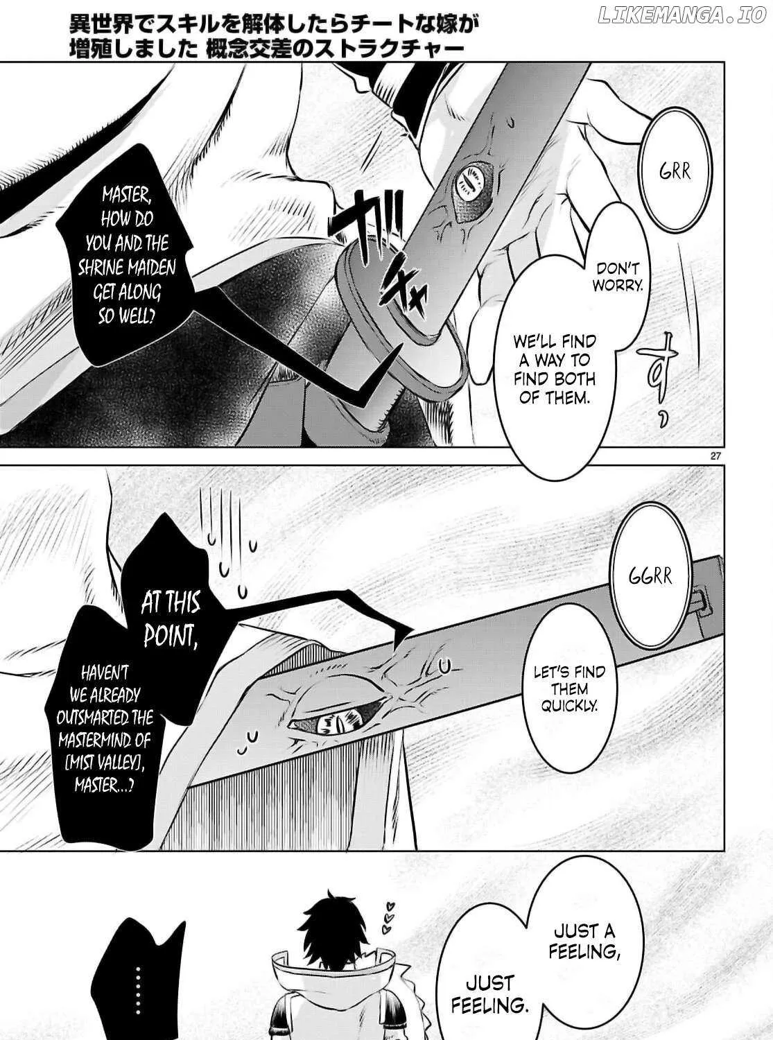Isekai De Skill Wo Kaitai Shitara Cheat Na Yome Ga Zoushoku Shimashita: Gainen Kousa No Structure Chapter 74 page 54 - 