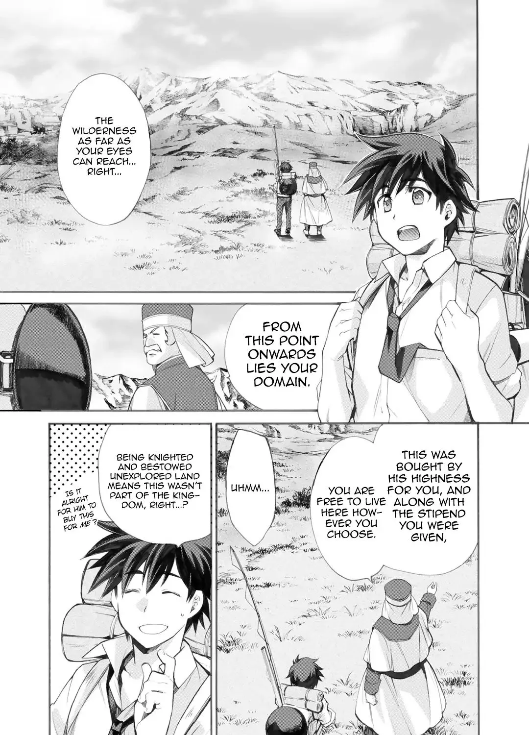 Isekai de Tochi o Katte Noujou o Tsukurou Chapter 1 page 31 - 