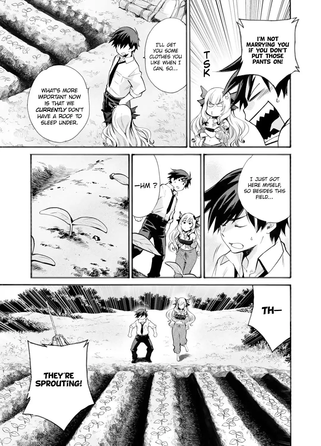 Isekai de Tochi o Katte Noujou o Tsukurou Chapter 2 page 14 - 
