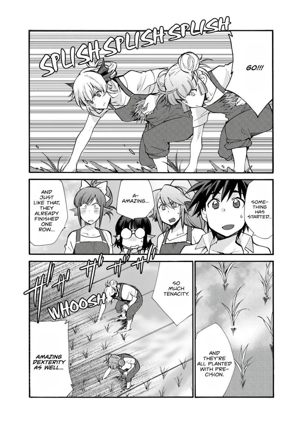 Isekai de Tochi o Katte Noujou o Tsukurou Chapter 22 page 14 - 