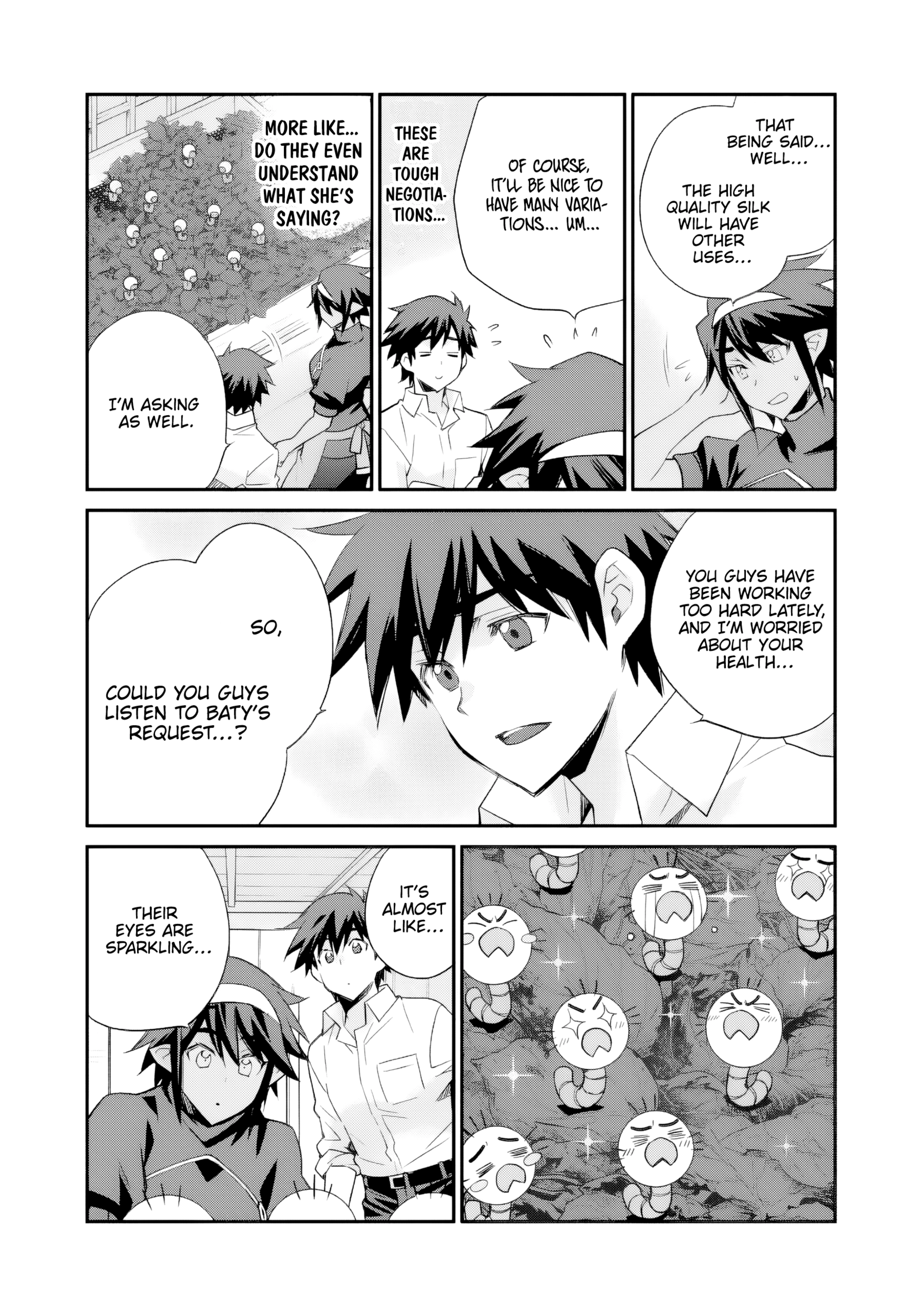 Isekai de Tochi o Katte Noujou o Tsukurou Chapter 54.5 page 8 - 