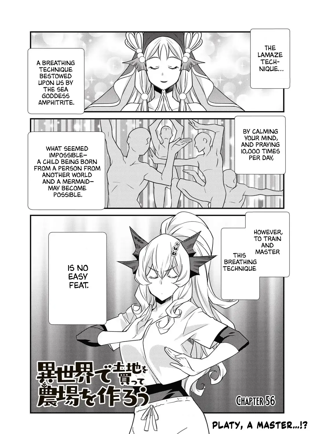 Isekai de Tochi o Katte Noujou o Tsukurou Chapter 56 page 2 - 