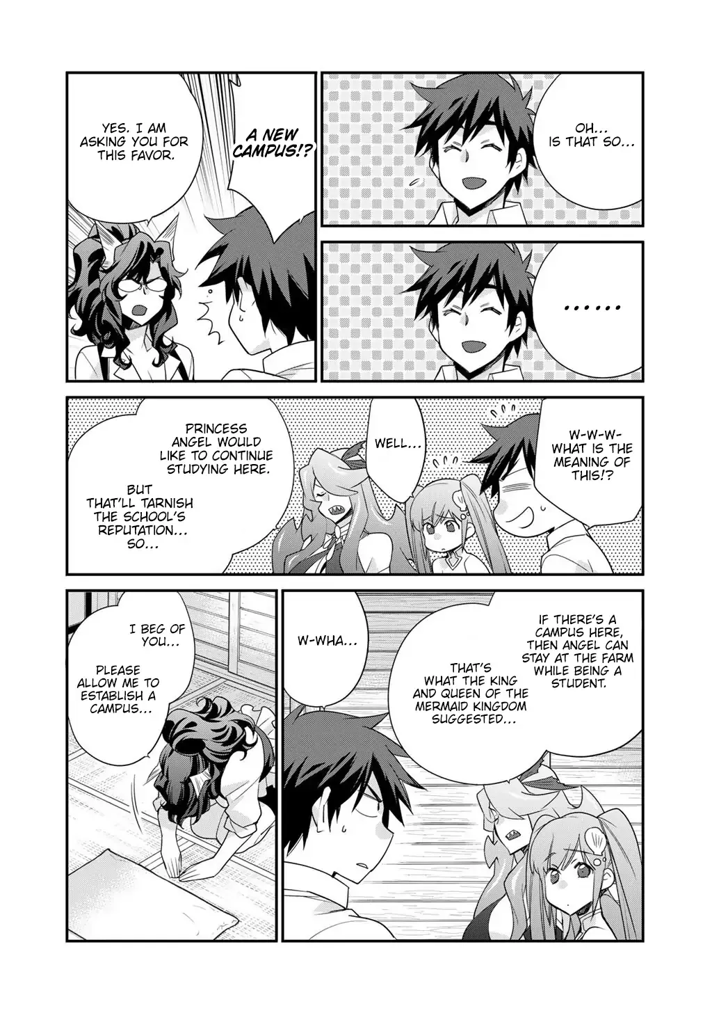 Isekai de Tochi o Katte Noujou o Tsukurou Chapter 64 page 13 - 