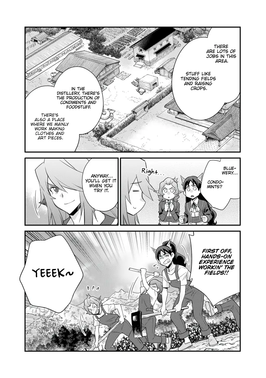 Isekai de Tochi o Katte Noujou o Tsukurou Chapter 65 page 12 - 