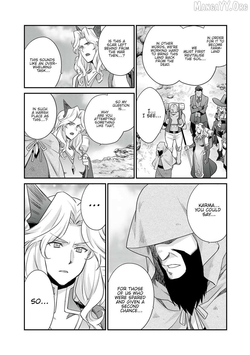 Isekai de Tochi o Katte Noujou o Tsukurou Chapter 68 page 17 - 