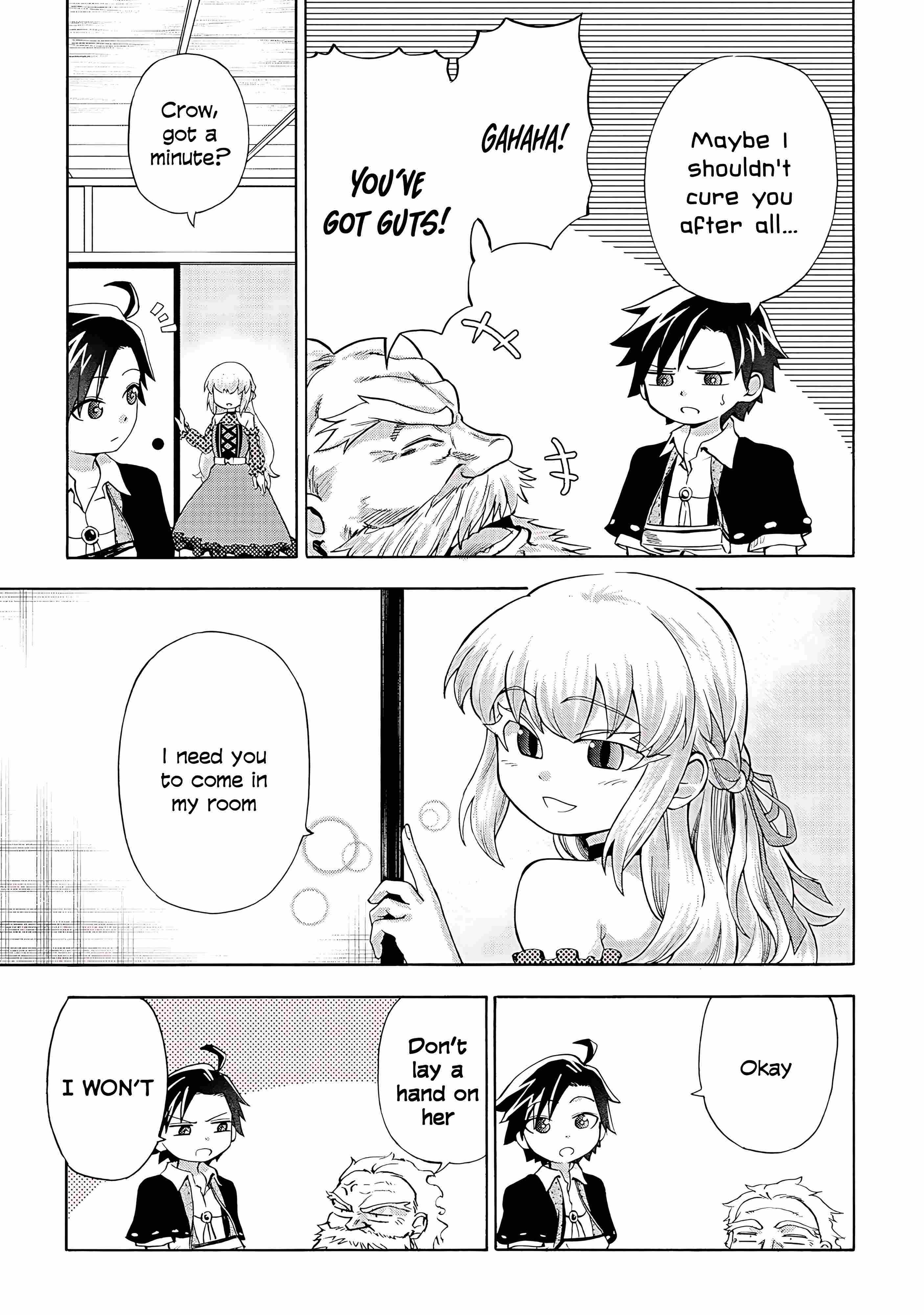 Isekai de Yakuza Hajimemashita: Yume no Henkyou Slow Life wa Oazuke-chuu Chapter 3 page 14 - 