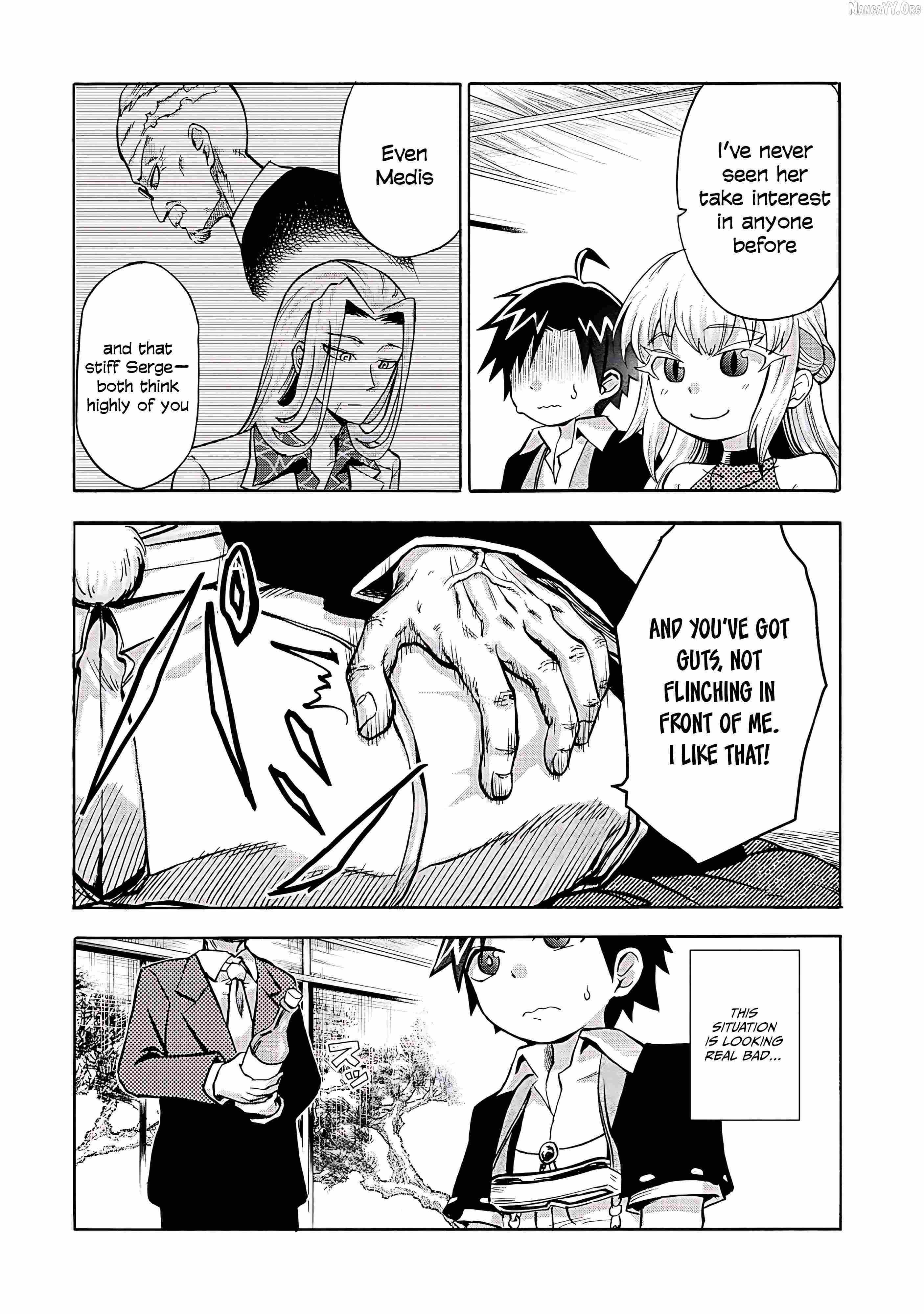 Isekai de Yakuza Hajimemashita: Yume no Henkyou Slow Life wa Oazuke-chuu Chapter 4 page 25 - 
