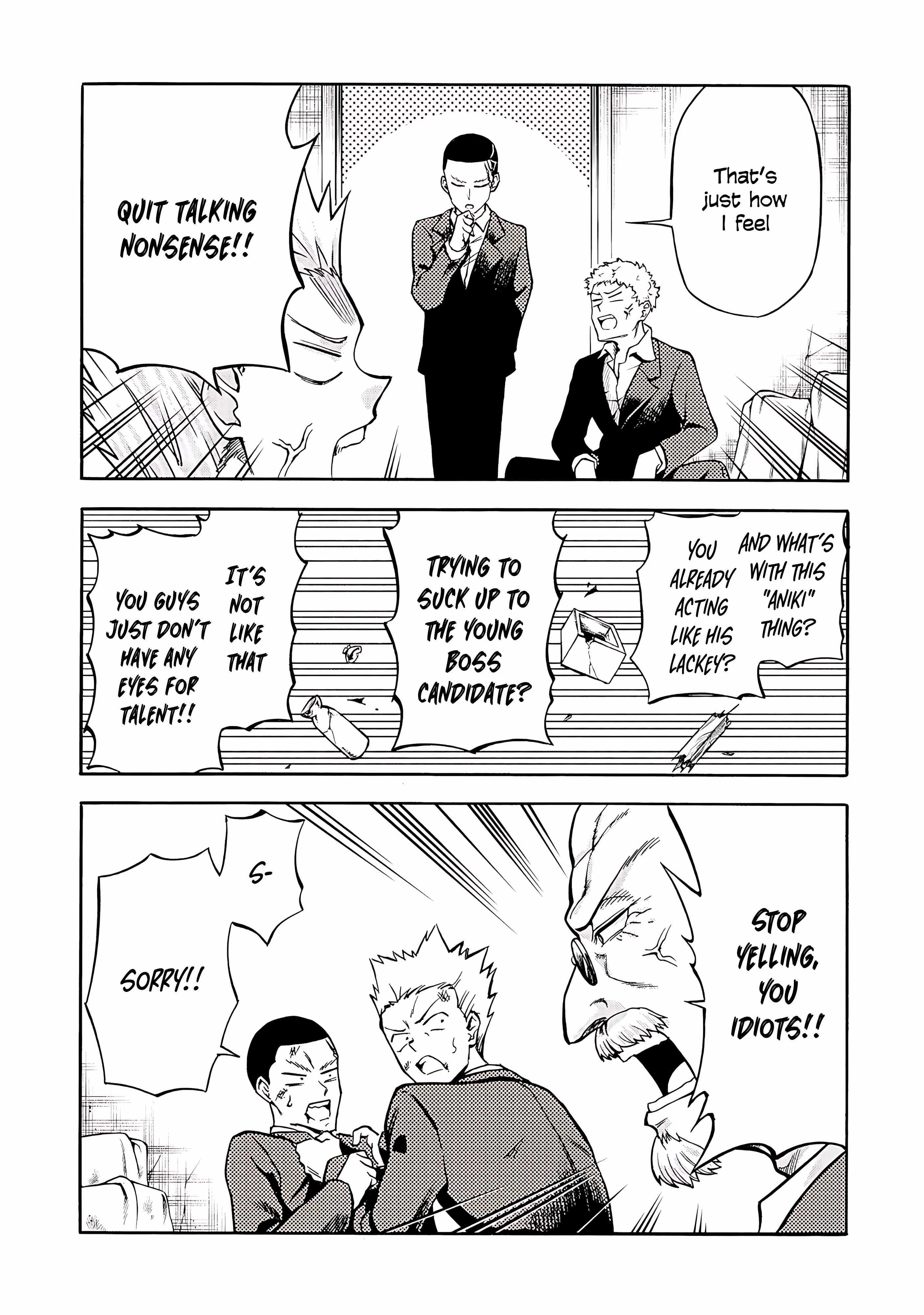 Isekai de Yakuza Hajimemashita: Yume no Henkyou Slow Life wa Oazuke-chuu Chapter 5 page 6 - 