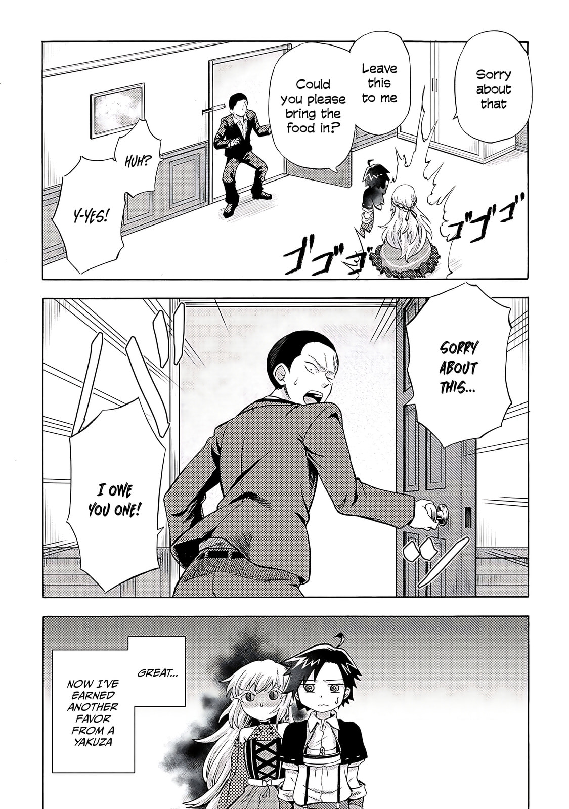 Isekai de Yakuza Hajimemashita: Yume no Henkyou Slow Life wa Oazukechuu Chapter 3 page 21 - 