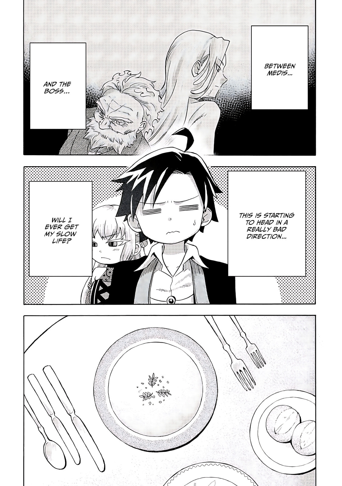Isekai de Yakuza Hajimemashita: Yume no Henkyou Slow Life wa Oazukechuu Chapter 3 page 22 - 