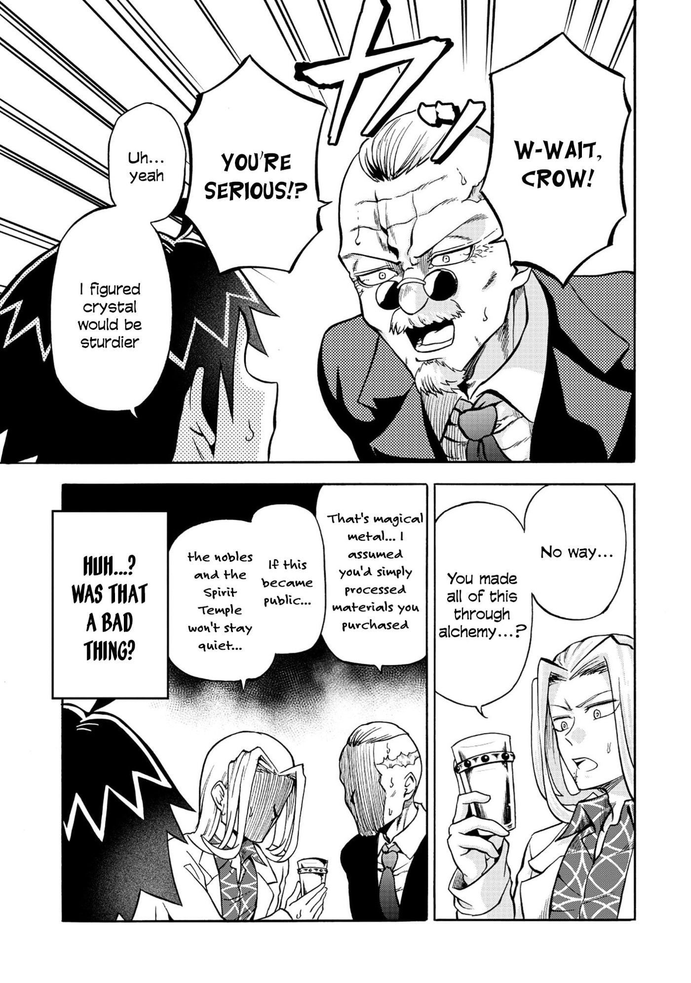 Isekai de Yakuza Hajimemashita: Yume no Henkyou Slow Life wa Oazukechuu Chapter 6 page 12 - 