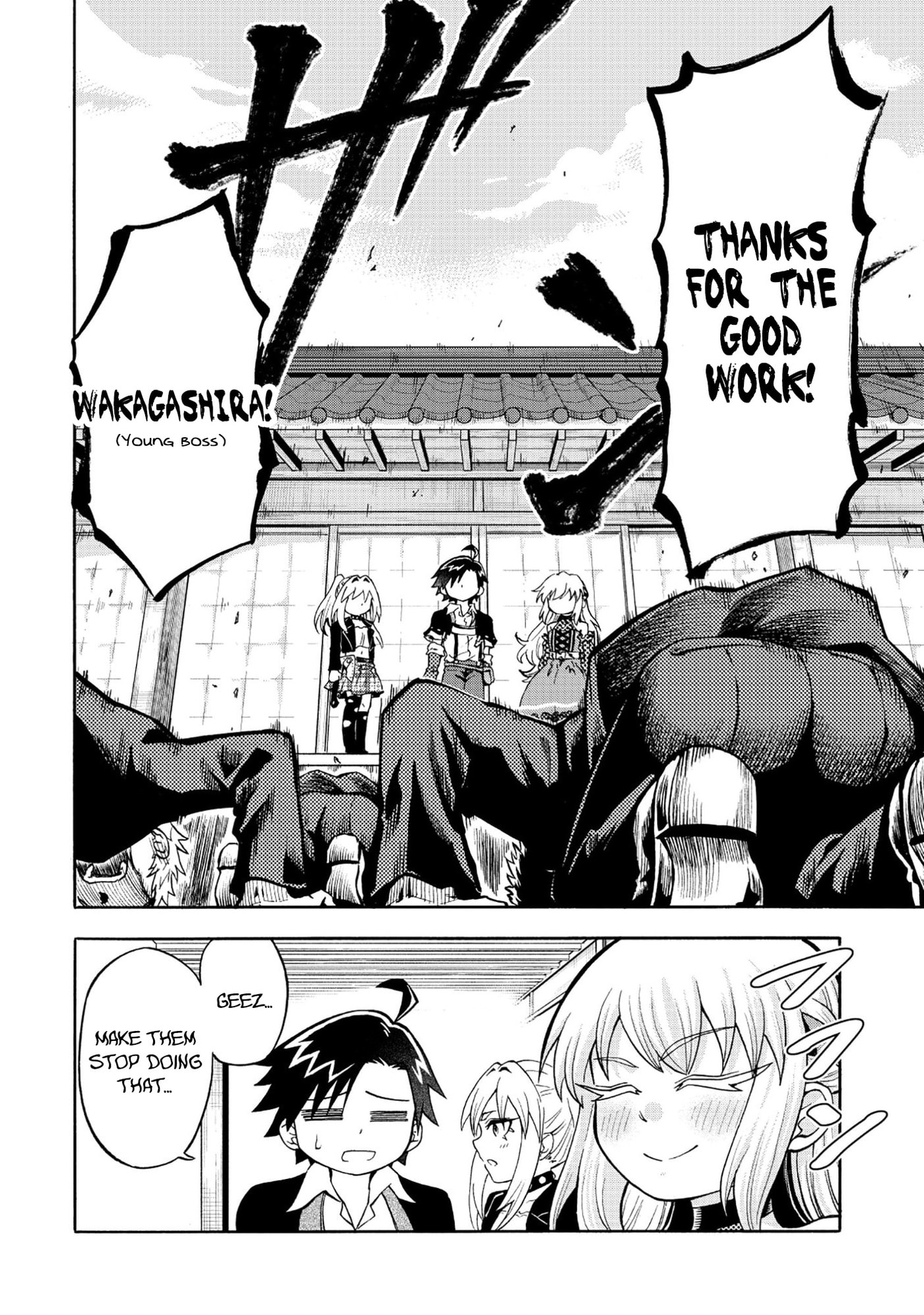 Isekai de Yakuza Hajimemashita: Yume no Henkyou Slow Life wa Oazukechuu Chapter 6 page 19 - 